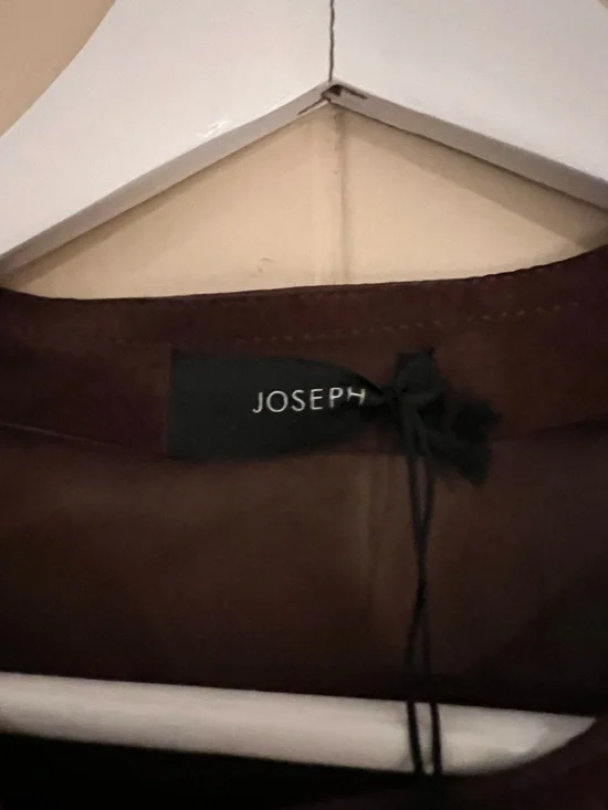 Joseph Brown Suede Fringe Dress - Picture 3 of 4